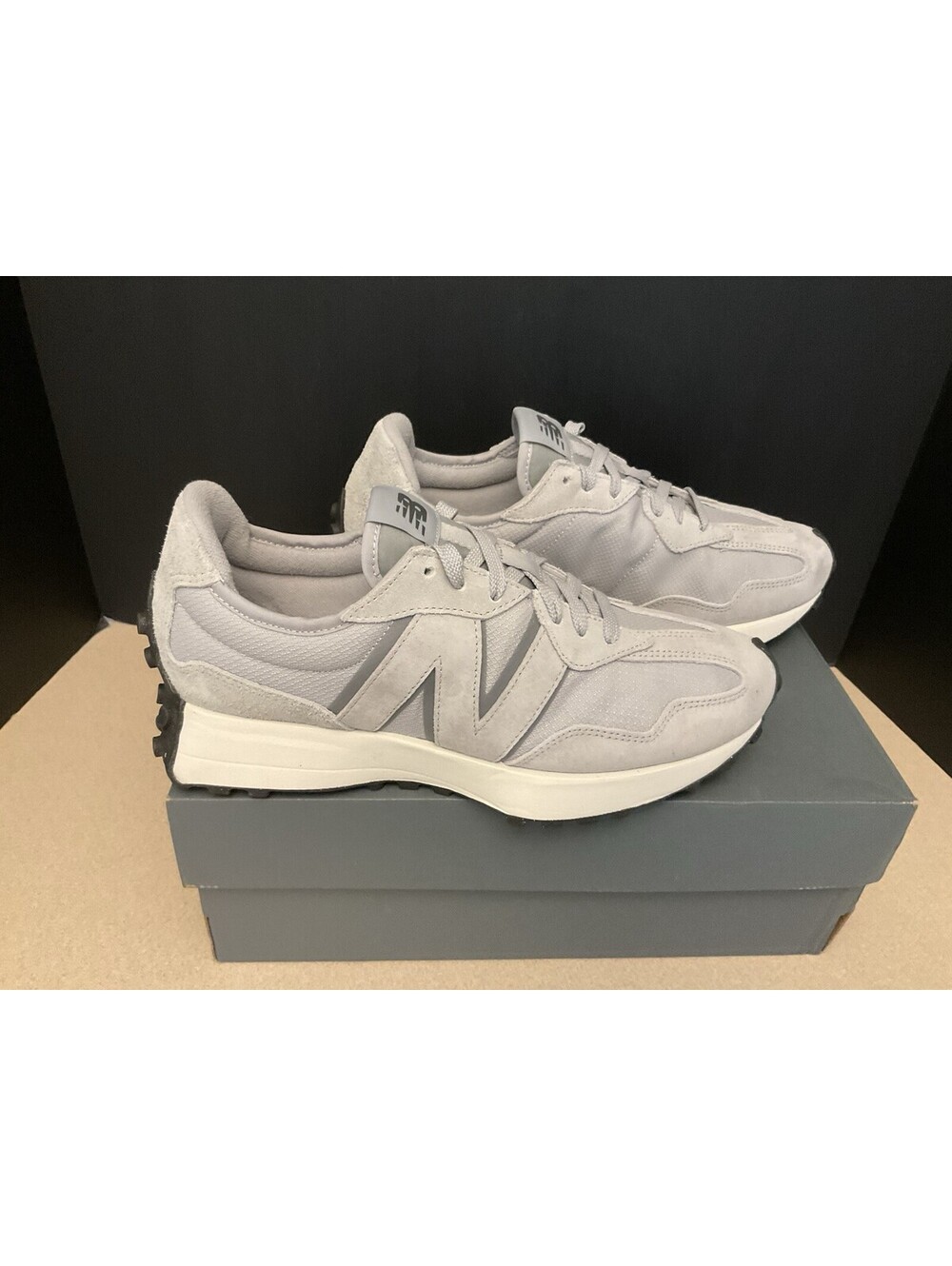 New! Womens New Balance 327 Grey Athletic Shoes. Size 10. Awesome Shoes!!!